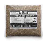 Elixir Gardens Seasonal Lawn Fertilisers for Turf & Grass | Complete Lawn Weed, Feed & Mosskiller with added Iron | 10-2-2+8Fe | Treats 250 Sq. Meters
