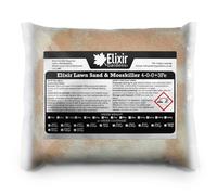 Elixir Gardens Seasonal Lawn Fertilisers for Turf & Grass | Lawn Sand & Moss Killer with Iron Sulphate | 4-0-0+3Fe | Treats 40 Sq. Meters