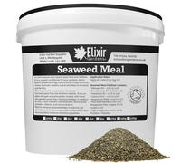 Elixir Gardens Seaweed Meal Fertiliser Natural Organic Plant Feed 10kg Tub