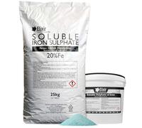 Elixir Gardens Soluble Sulphate of Iron 20% Fe Fertiliser |20kg Tub