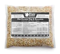 Elixir Gardens | Vegetable & Brassica Granular Fertiliser | Calcium + Nitrate + Boron | Quick Release | NPK 15.5% N - 18% CaO + Boron | 250g-25kg in Bag or Tub | Treats Upto 1000sqm | 10kg Bag