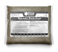 Elixir Gardens | Volcanic Rock Dust | Organic Fertiliser/Re-Mineraliser & Compost Activator | 500g-25kg | Soil Carbon Capture | 3kg | Treats 6sqm