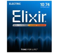 Elixir 12062 Nickel Nanoweb Light 8-Strings for Electric Guitars