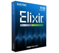 Elixir® Strings 7-string Electric Guitar Strings with OPTIWEB® Coating, Medium (.011-.059)