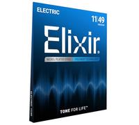 Elixir® Strings Electric Guitar Strings w POLYWEB Coating, Medium (.011-.049)