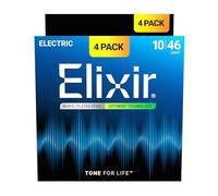 Elixir® Strings Electric Guitar Strings with OPTIWEB® Technology, Super Light (.009-.042) - Amazon Exclusive 4 Pack