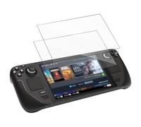 Elixvane 2 Pack Screen Protector for Steam Deck OLED 7.4" (2023) & LCD 7" (2021/2022), 9H Hardness Tempered Glass, Anti-Glare, Bubble-Free Installation, HD Clear & Anti-Scratch Anti Glare