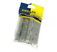 Eliza Tinsley 100x76mm Stainless/S Double Ball Bearing CE13 Hinge Elec 100x76mm Stainless/S Double Ball Bearing CE13 Hinge Electro Brass