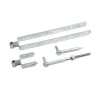 Eliza Tinsley 12" Galv. Hook to Drive & Hook to Bolt Product Hook to Drive & Hook to Bolt Set