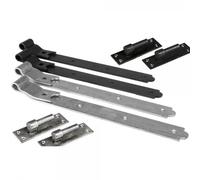 Eliza Tinsley 12inch Black Crank. Bands complete with Hook Pre Packed 12inch Black Cranked Hooks & Bands on Plates sets