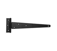 Eliza Tinsley 12inch Black Medium Tee Hinges Size:: 12" A Pair of Black Medium Tee Hinges