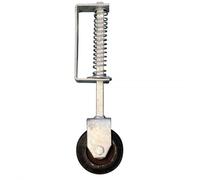 Eliza Tinsley 14 1/2inch Galvanised Heavy Duty Gate Wheel Galvanised Heavy Duty Gate Wheel