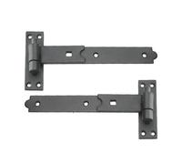 Eliza Tinsley 18" Black Straight Hooks & Bands On Plates - 4 Straight Hooks & Bands On Plates Sets