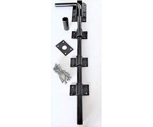 Eliza Tinsley 18" x 5/8" Black Rnd.Garage Door Bolts Box