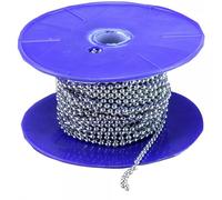 Eliza Tinsley 2.2mm x 14mm Chrome Plated Domestic Oval Link Chain (Ree 2.2mm x 14mm Chrome Plated Domestic Oval Link Chain (Reel of 30m)