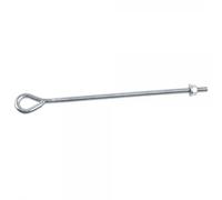Eliza Tinsley 300mm x M10 Galvanised Welded Eyebolts 2N & 2W (Box 300mm x M10 Galvanised Welded Eyebolts 2N & 2W (Box of 50)