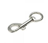 Eliza Tinsley 3inch Nickel Plated Swivel Harness Snap Hook (10) 3inch Nickel Plated Swivel Harness Snap Hook (10)