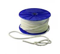 Eliza Tinsley 4.5mm White Braid Nylon Starter Cord Reel 100m Reel 4.5mm White Braid Nylon Starter Cord Reel 100m Reel