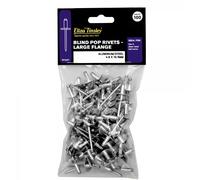 Eliza Tinsley 4.8X12.5 Aluminium Blind Pop Rivets - Large Flange - Box 4.8X12.5 Aluminium Blind Pop Rivets - Large Flange - Box of 5 Packs of 100 Pieces
