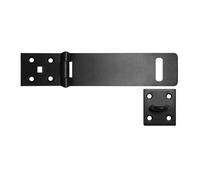 Eliza Tinsley 4" Safety Hasp & Staple Product Finish: Black, Safety Welded Hasp & Staple
