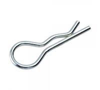 Eliza Tinsley 4inch x 6G Large Bright Zinc Plated (BZP) Spring Cotter 4inch x 6G Large Bright Zinc Plated (BZP) Spring Cotters (Box of 50)