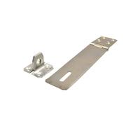 Eliza Tinsley 6" 152mm Bright Zinc Plated BZP Safety Hasp & S 6" 152mm Bright Zinc Plated BZP Safety Hasp & Staple (with Fixings)