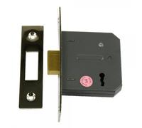 Eliza Tinsley 63mm Electro Brass 3 Lever Deadlock (Box of 10) 63mm Electro Brass 3 Lever Deadlock (Box of 5)
