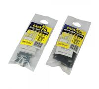 Eliza Tinsley 6inch x 12G Black Heavy Hasps & Staples Wall (Box o 6inch x 12G Black Heavy Hasps & Staples Wall (Box of 5)