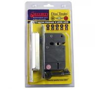 Eliza Tinsley 76mm Satin Chrome Plated EZR 5 Lever BS3621 Sash Lock 76mm Satin Chrome Plated EZR 5 Lever BS3621 Sash Lock