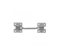 Eliza Tinsley 8" Galvanised Light Cabin Hook on Plate (With Fixin 8" Galvanised Light Cabin Hook on Plate (With Fixings)