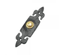 Eliza Tinsley Bell Push Fleur De Lys Black (Box of 5) Bell Push Fleur De Lys Black (Box of 5)