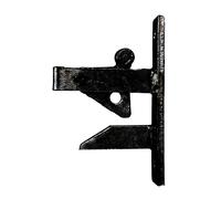 Eliza Tinsley Black Heavy Duty Self Locking Gate Catch Product Finish: Heavy Duty Self Locking Gate Catch