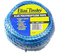 Eliza Tinsley Blue Polypropylene Rope Coil Sizes: 6mm x 220m Blue Polypropylene Rope Coil