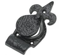 Eliza Tinsley Cylinder Pull Fleur De Lys Black (Box of 5) Cylinder Pull Fleur De Lys Black (Box of 5)