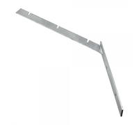 Eliza Tinsley Galvanised Barbed Wire Brackets Bag (Pack of 10) Galvanised Barbed Wire Brackets Bag (Pack of 10)