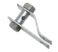 Eliza Tinsley Galvanised Ferrule Lock Strainer Box of 100 Sizes: 5&quo Galvanised Ferrule Lock Strainer Box of 100