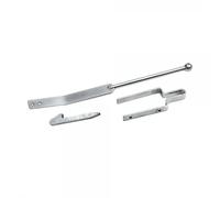 Eliza Tinsley Galvanised Field Gate Spring Fasten Set Single Leg 75mm Galvanised Field Gate Spring Fasten Set Single Leg 75mm