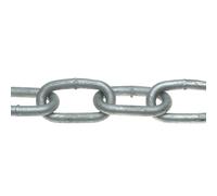 Eliza Tinsley Galvanised Long Link Welded Chain Reel - 10m Sizes: 8mm Galvanised Long Link Welded Chain Reel