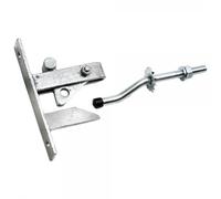 Eliza Tinsley Galvanised Self Locking Gate Catch Set Galvanised Self Locking Gate Catch Set