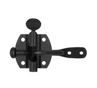 Eliza Tinsley Galvanised Small Auto Gate Catch Product Finish: Black, Auto Gate Catch