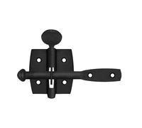 Eliza Tinsley Galvanised Small Auto Gate Catch Product Finish: Black, Auto Gate Catch