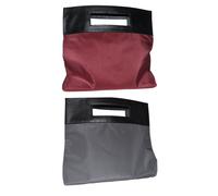 Elizabeth Arden Folding Tote Bag Red/Grey Black Handles