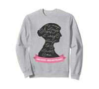 Elizabeth Bennet Pride And Prejudice Quote Jane Austen Sweatshirt