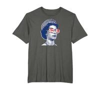 Elizabeth British Flag England Queen Of England Elizabeth T-Shirt