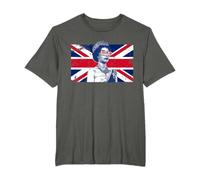 Elizabeth British Flag England Queen Of England Elizabeth T-Shirt