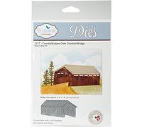 Elizabeth Craft Designs Countryscapes Olde Covered Bridge Die, Grey