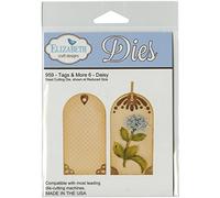 Elizabeth Craft Designs Elizabeth Craft Metal Dies-Tag 6 Daisy, Grey, Various