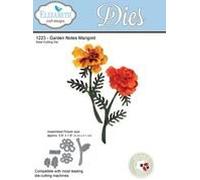 Elizabeth Craft Designs Garden Notes Marigold Die, Metal, Grey, 21.3 x 13.7 x 0.2 cm