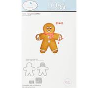Elizabeth Craft Designs Gingerbread Man Die, Metal, Grey, 26.1 x 15 x 0.2 cm