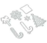 Elizabeth Craft Designs Holiday Charms Die, Metal, Grey, 17.7 x 11.3 x 0.2 cm